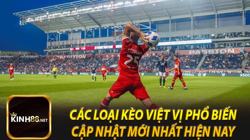 Các loại kèo việt vị phổ biến cập nhật mới nhất hiện nay 